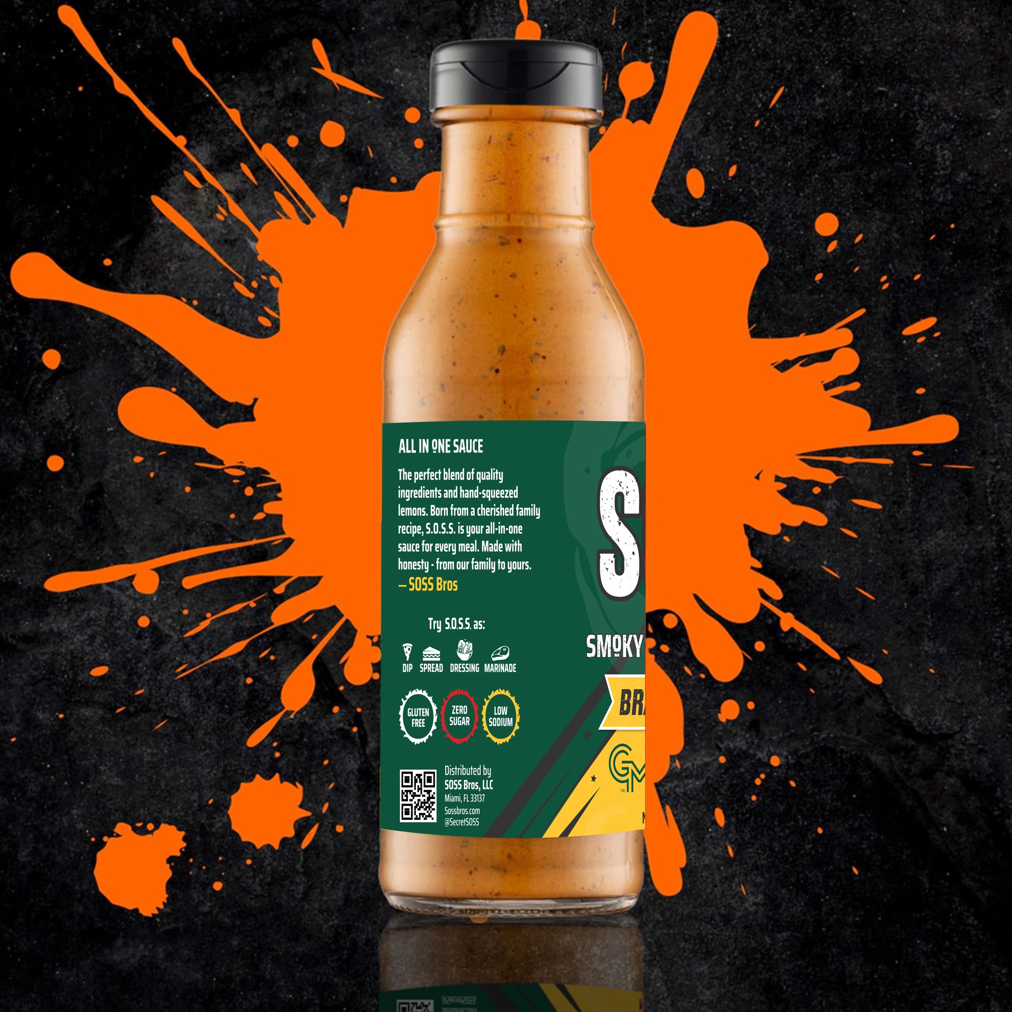 Brave & Bold Gourmet Dressing and Everything Sauce by SOSS Bros