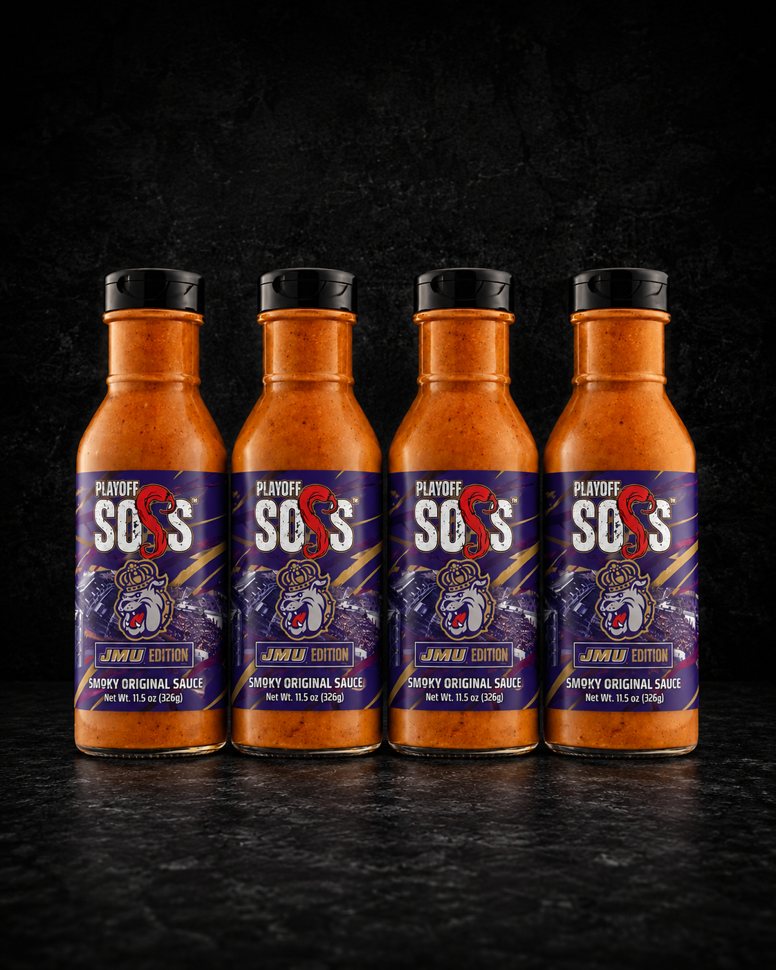 JMU Tailgate Pack - 4 Bottles