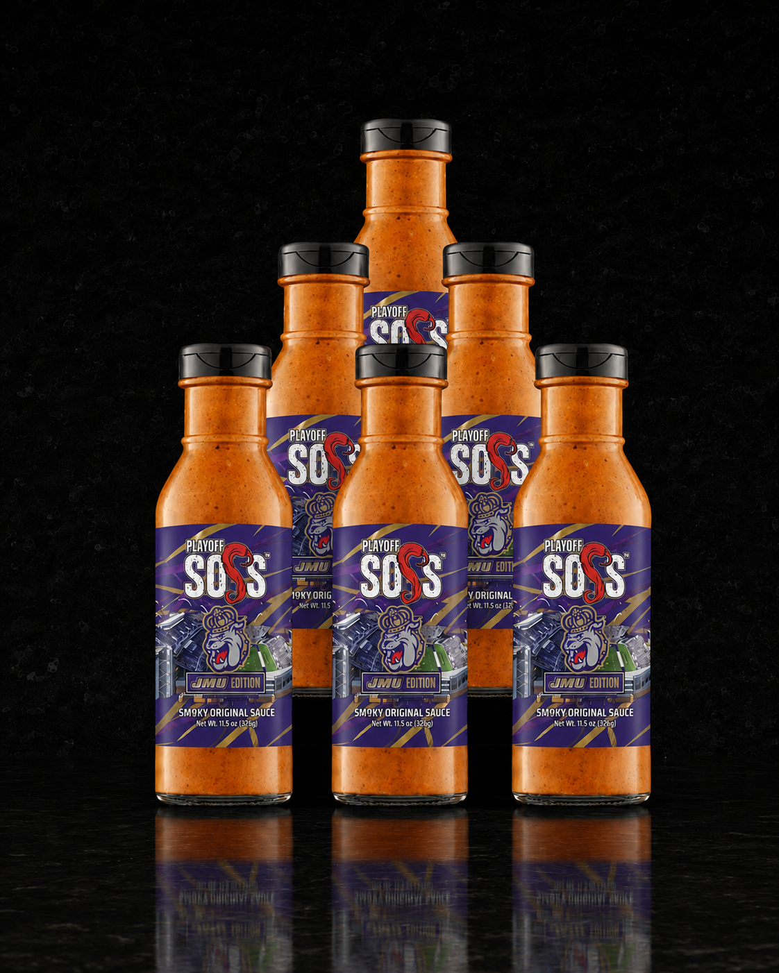 JMU Game Day Case - 6 Bottles
