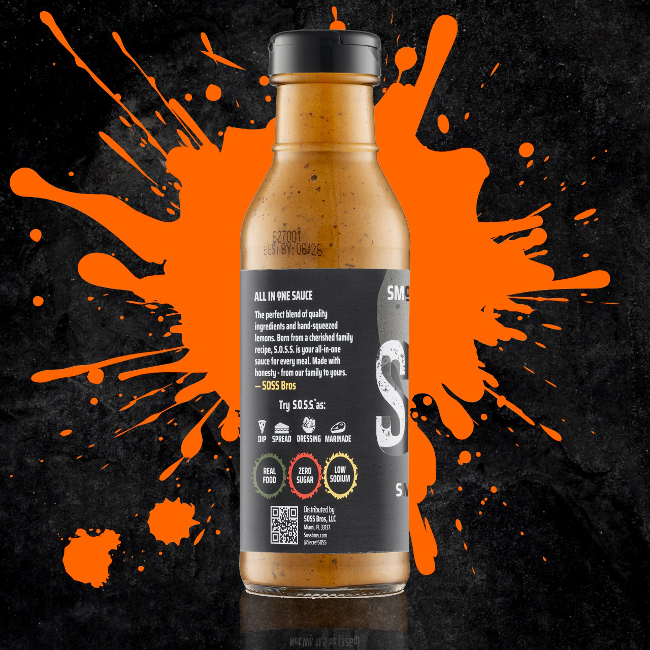 Secret S.O.S.S.™ - Original – Smoky, Creamy, Zesty Gourmet Dressing