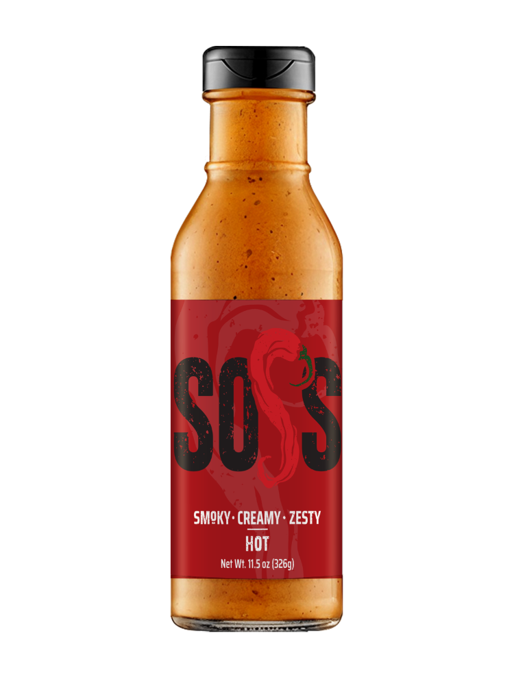 Bottle of Sos sauce