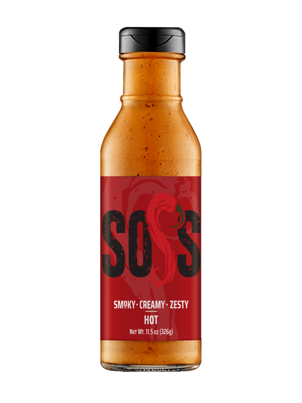 Bottle of Sos sauce