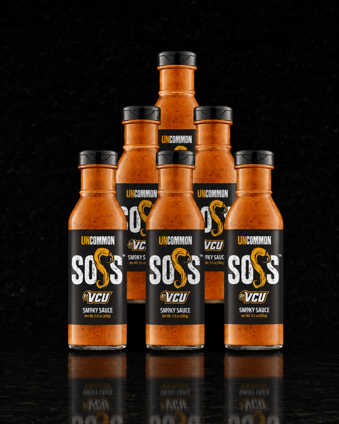 VCU Game Day Pack - 6 Bottles