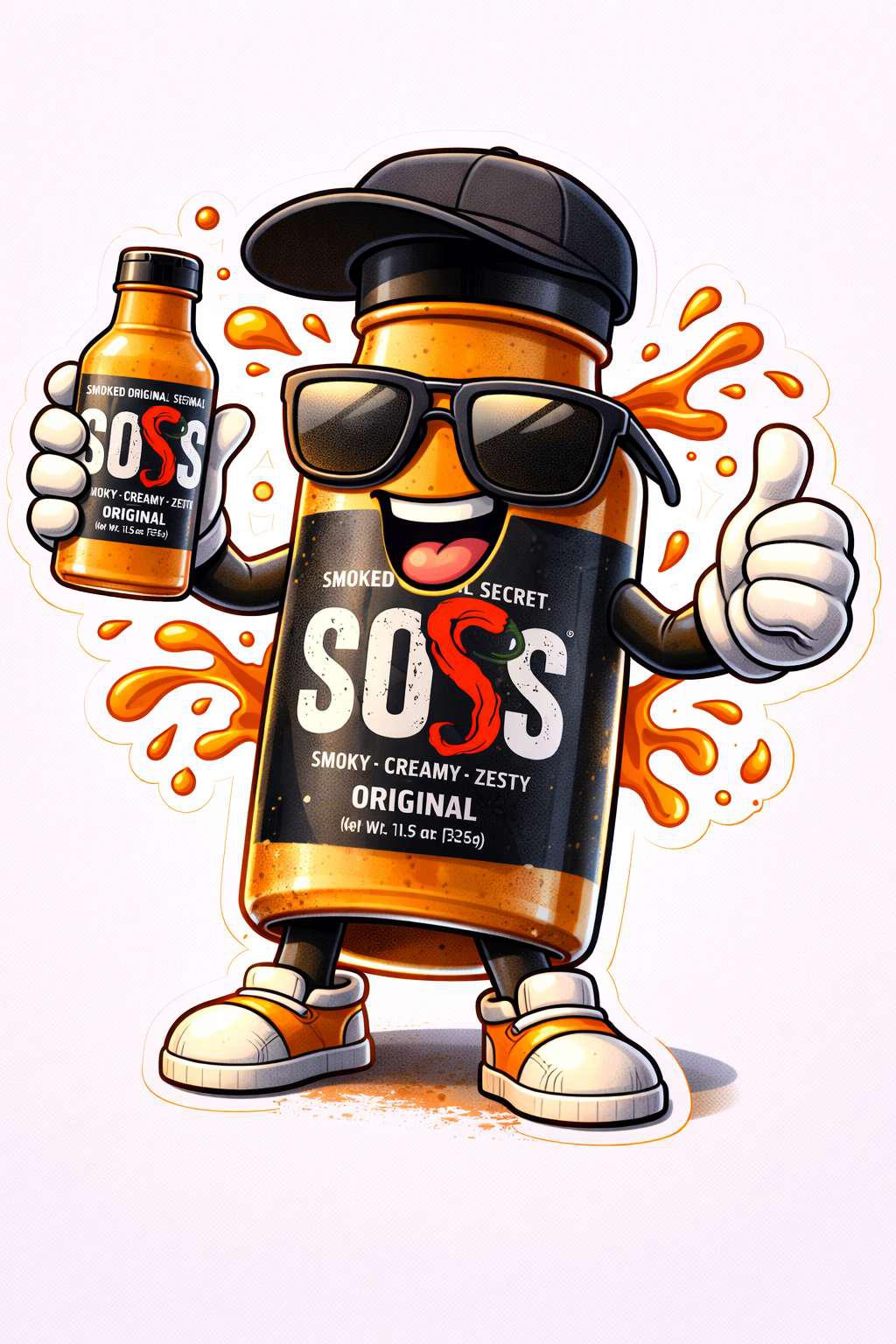 Cool SOSS Bro Sticker