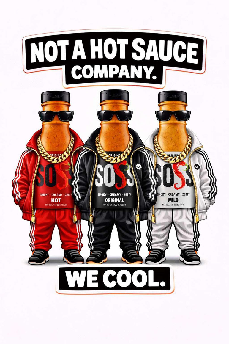 Not A Hot Sauce Company Sticker